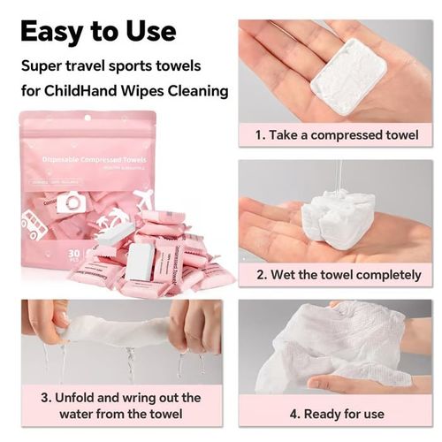 Compressed Towels Tablets
