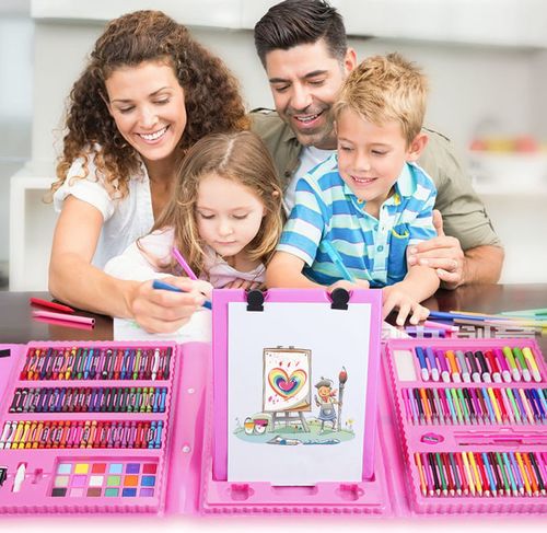 Deluxe 6-In-1 Art Creativity Set
