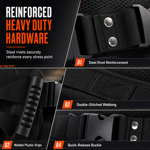 Motorcycle Passenger Grab Handle Belt
