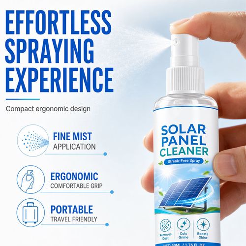 solar panel cleaning spray
