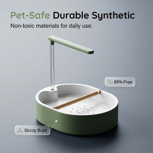 Electric Bird Bath with Rain Shower Perch – Safe