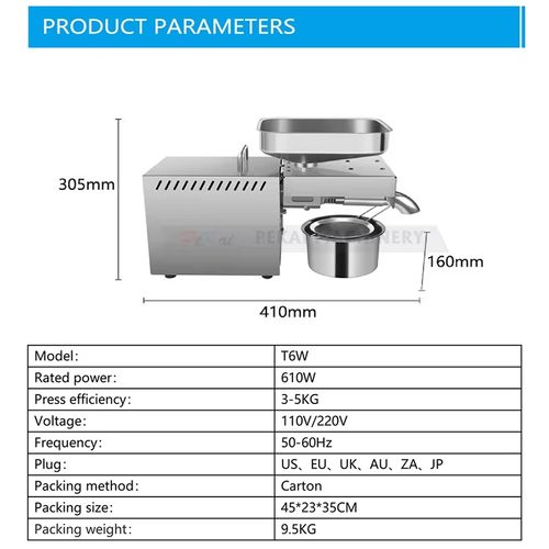 Automatic Oil Press Machine Household