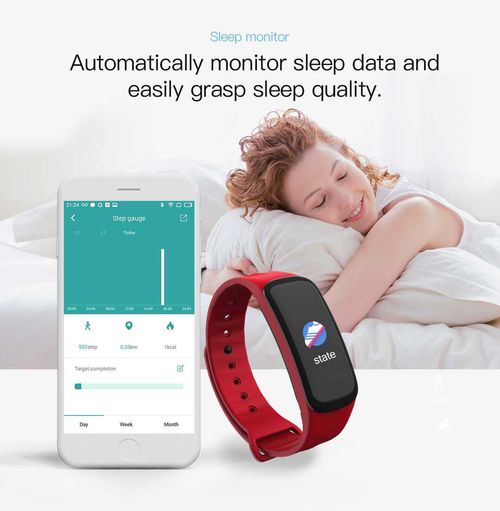 Smart Bracelet Heart Rate Fitness Tracker IP67 Waterproof