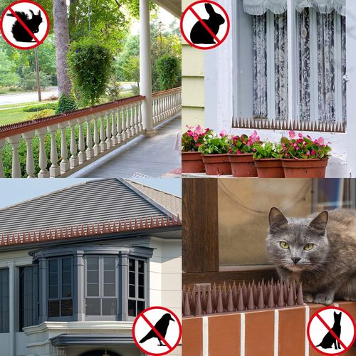 Bird Guard Spikes for Squirrel Cat Raccoon and Other Small Animals