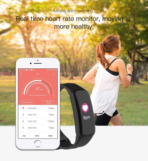 Smart Bracelet Heart Rate Fitness Tracker IP67 Waterproof