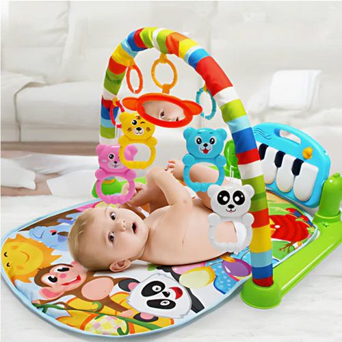 👶 Keep Your Baby Smiling with Music & Play! Creative Baby Musical Play Mat