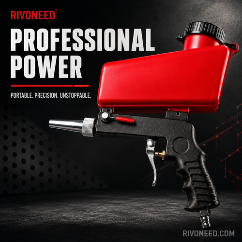 Portable Pneumatic Sand Blaster Gun – Rust Removal