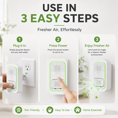 Mini Plug-In Negative Ion Air Purifier