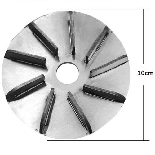 Labor-saving scraping disc for removing pig hair