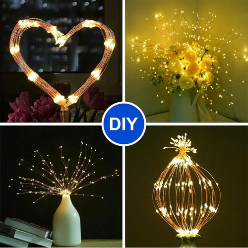 Solar Firework String Lights for Yard