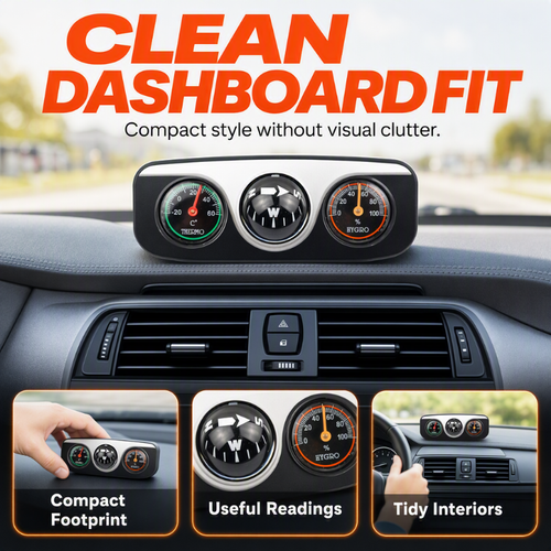 Car Dashboard Compass