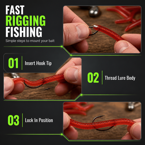 Soft Earthworm Lures