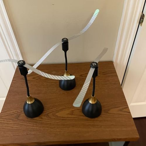 Holographic Fly Repellent Fan Blades