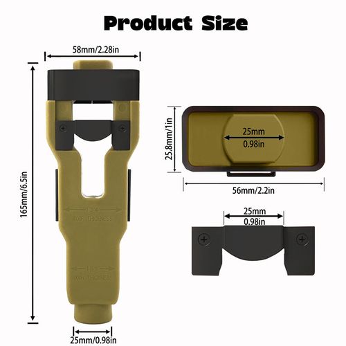 Professional Door Latch Installation Tool – Accurate Mortise Guide
