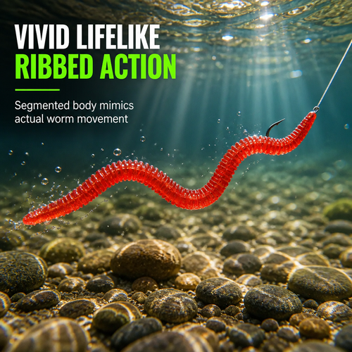 Soft Earthworm Lures