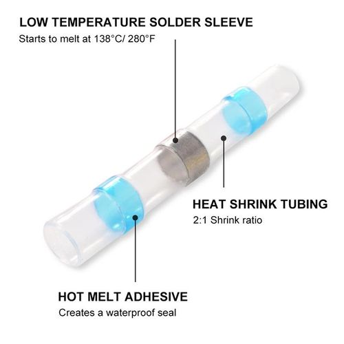 IP67 Waterproof Solder Wire Connector Kit