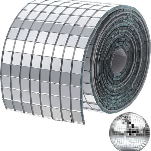 Disco Ball Mirror Sticker
