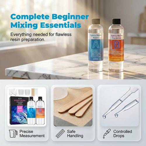 Crystal Clear Epoxy Resin Kit