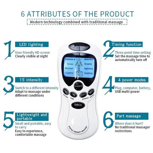 DIGITAL THERAPY MACHINE💕Relief from Fatigue and Stress—At the Touch of a Button ⚡🧘♂️