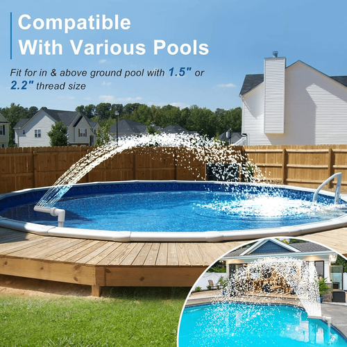 Pool Fountain Waterfall Sprayer