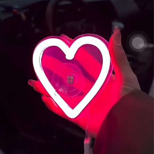 Buy 1 Get 3💕Wireless heart-shaped mood light for the car