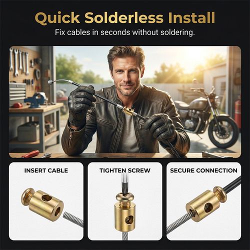 Motorcycle Throttle Cable End Stopper