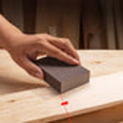 High-density scouring sponge