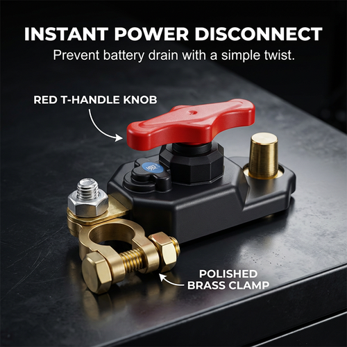 Universal Rotary Battery Disconnect Switch