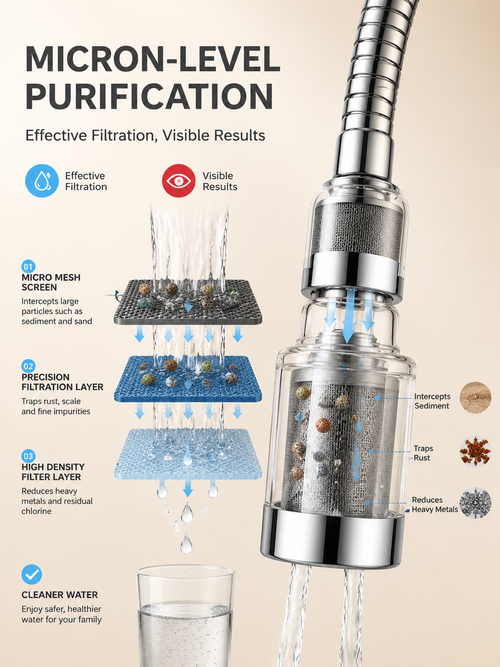 Stainless Steel Faucet Filter