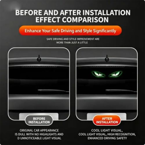 Solar Powered LED Car Warning Light