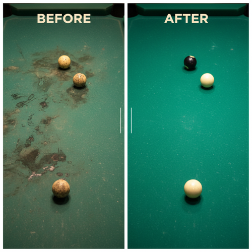 Billiard Table Cloth Dry Cleaner Foam Formula