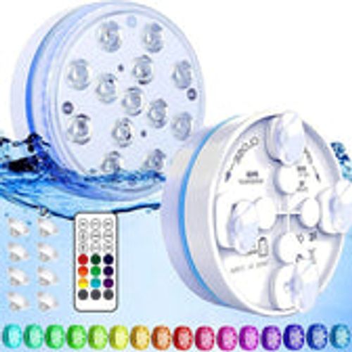 Buy 1 Get 2🌀🌊Submersible LED Pool Lights (RF Remote Control)