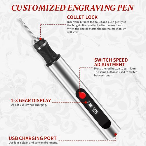 Ultimate Cordless Engraving Pen for Artists