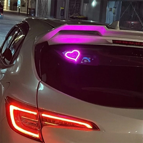 Buy 1 Get 3💕Wireless heart-shaped mood light for the car