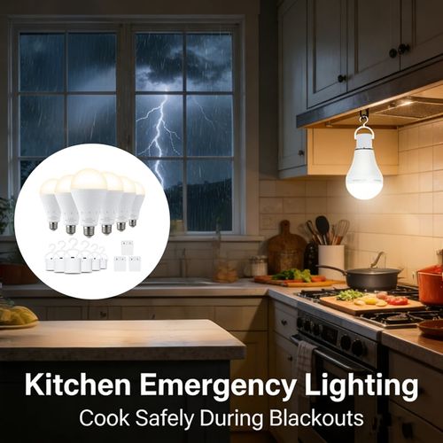 Rechargeable Emergency Light Bulbs