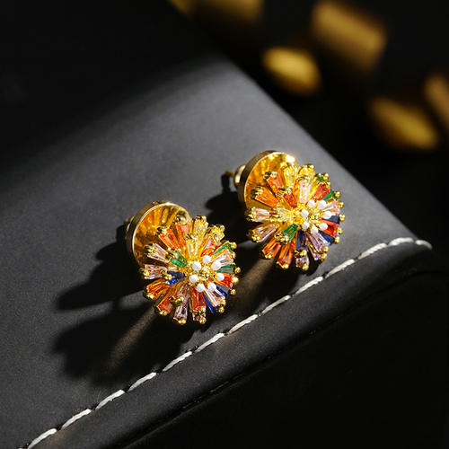 Colorful Fireworks Earrings and Necklaces for Ladies