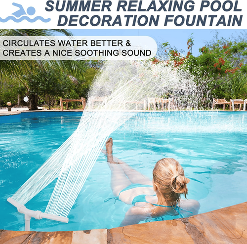 Pool Fountain Waterfall Sprayer