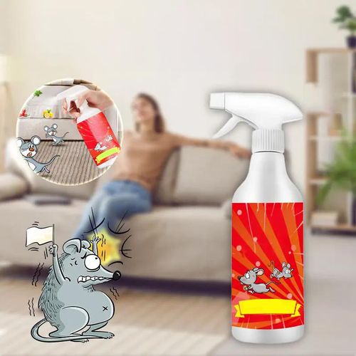 Herbal essential oil against rats in a bottle