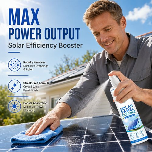 solar panel cleaning spray