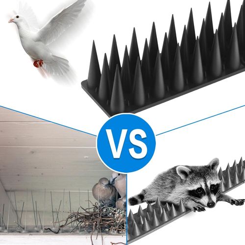Bird Guard Spikes for Squirrel Cat Raccoon and Other Small Animals