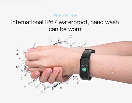 Smart Bracelet Heart Rate Fitness Tracker IP67 Waterproof
