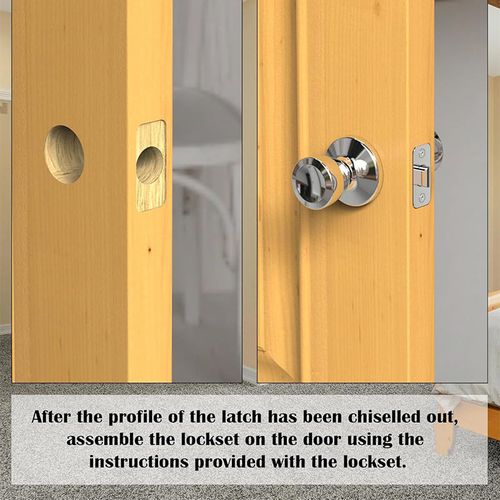 Professional Door Latch Installation Tool – Accurate Mortise Guide