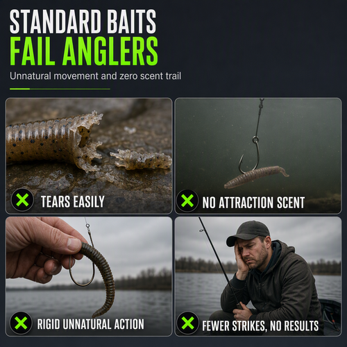 Soft Earthworm Lures