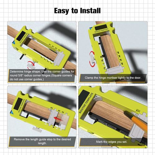 Door Hinge Installation Tool