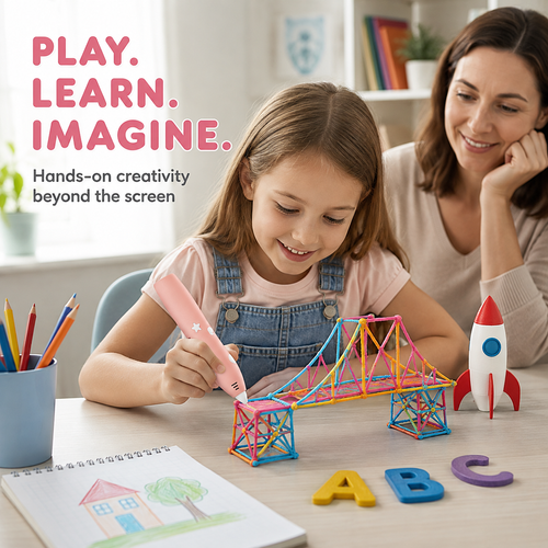 Kids Wireless 3D Printing Pen