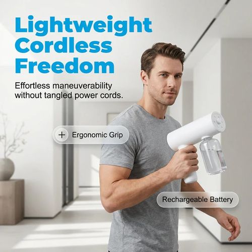 Cordless Nano Atomizer Disinfectant Sprayer Gun