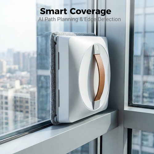 Automatic Window Cleaner with Dual Spray