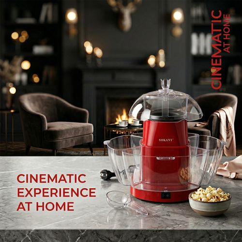 Automatic Hot Air Popcorn Maker