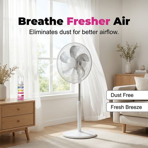 Fan cleaner spray no dismantling