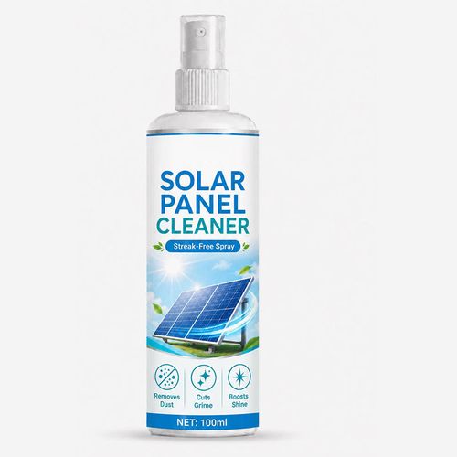 solar panel cleaning spray